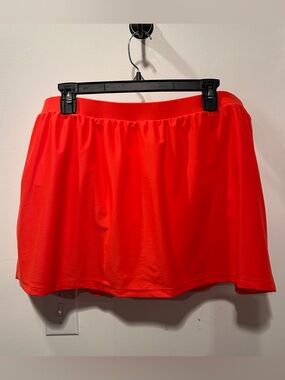 Women’s Bright Orange Swim Skirt 20W